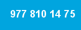 977 810 14 75 977 810 14 75